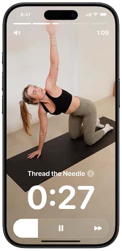 Posture Workout app welcome screen